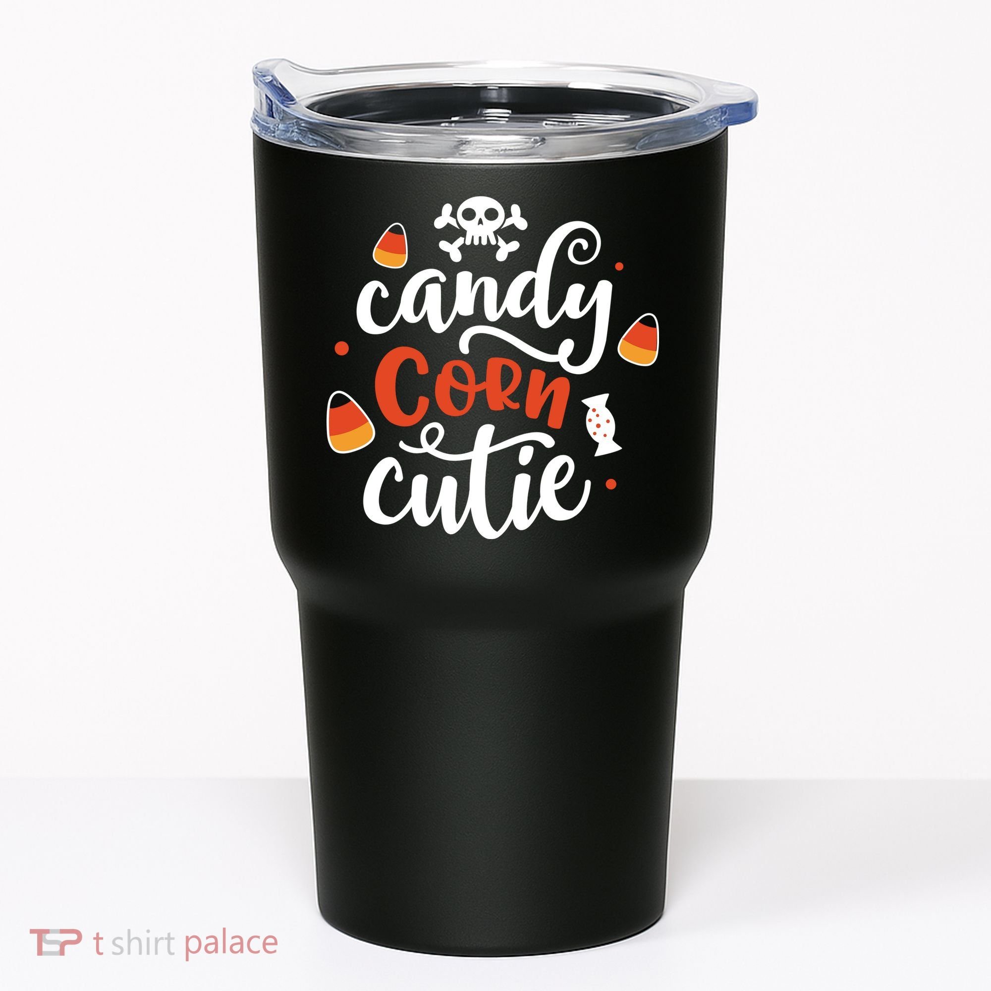 Candy Corn Cutie Halloween Tumbler