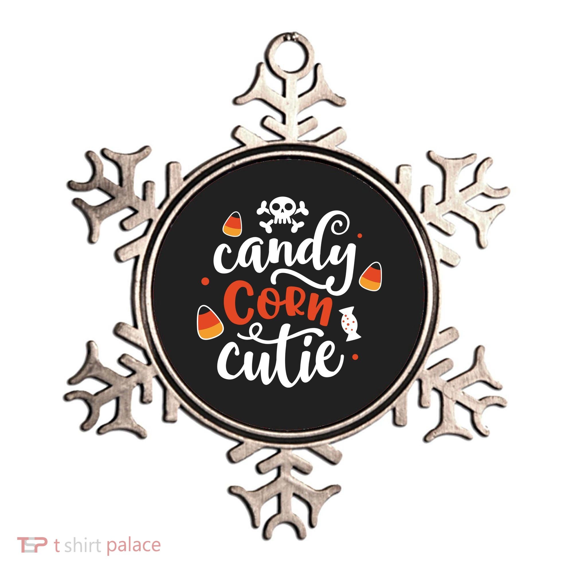 Candy Corn Cutie Halloween Ornament