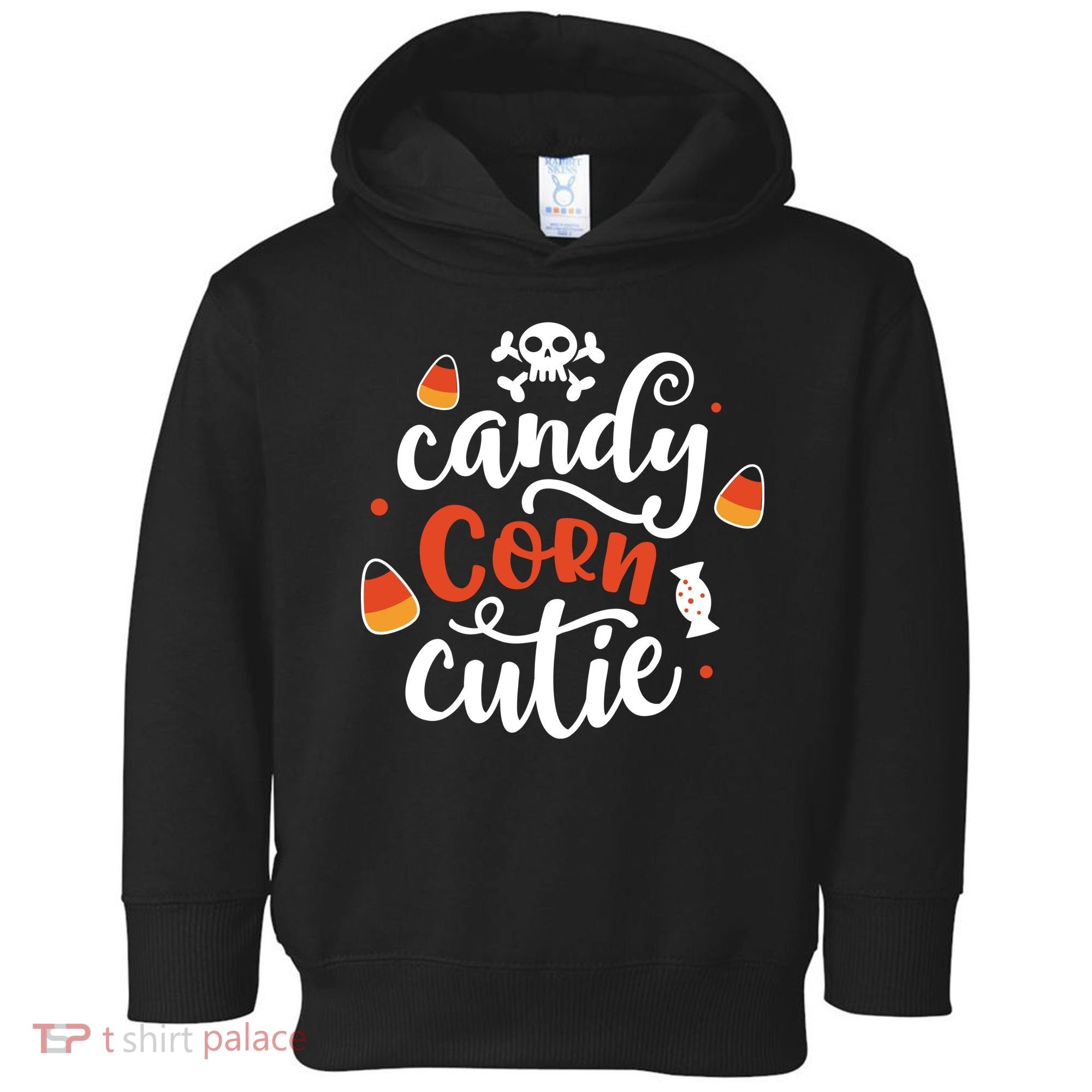 Candy Corn Cutie Halloween Toddler Hoodie