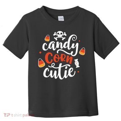 Candy Corn Cutie Halloween Toddler T-Shirt