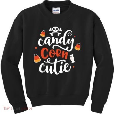 Candy Corn Cutie Halloween Kids Sweatshirt