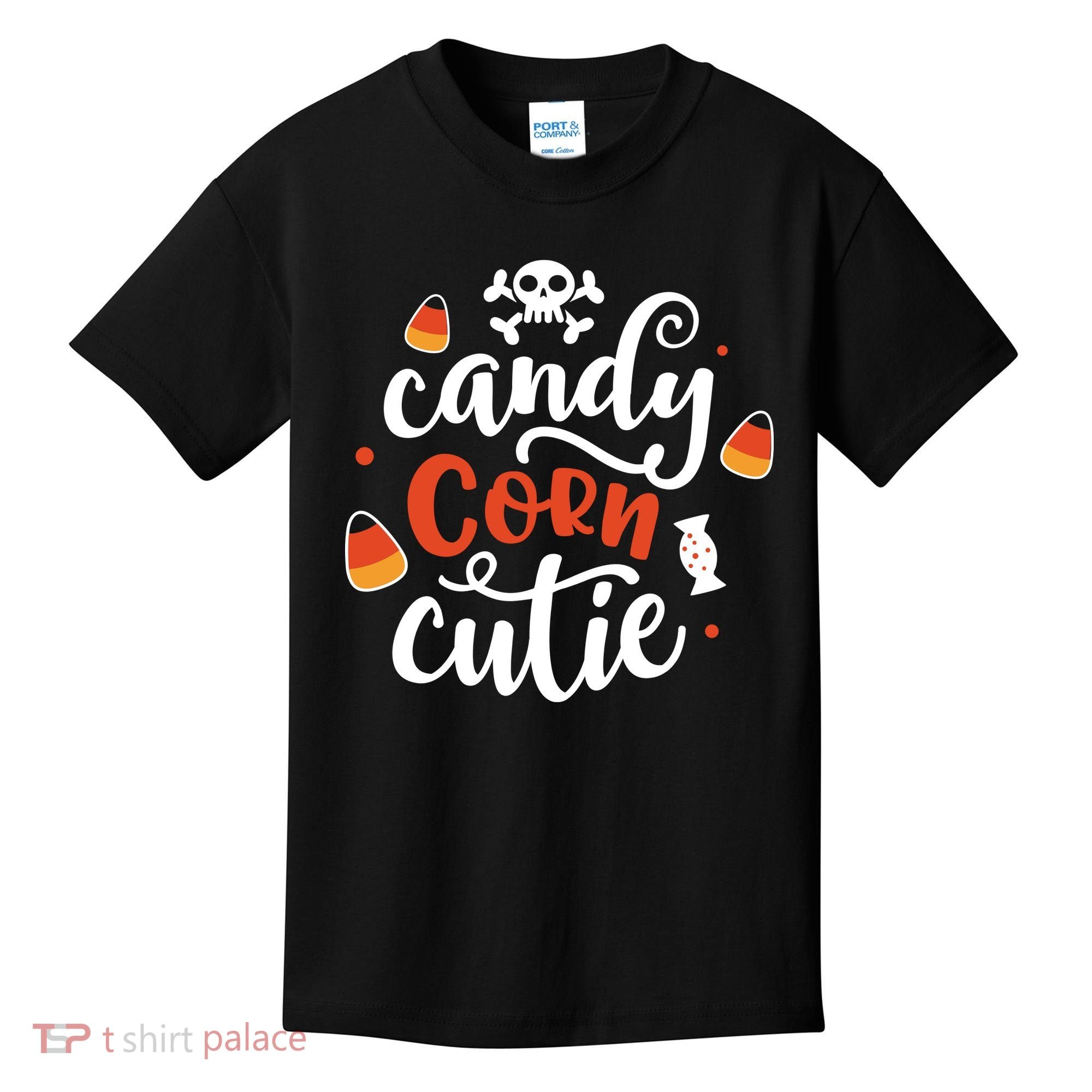 Candy Corn Cutie Halloween Kids T-Shirt