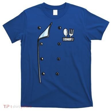 Chef Costume Coat Uniform Cook Jacket T-Shirt