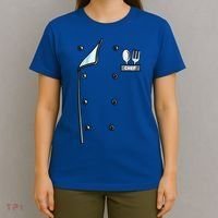 Chef Costume Coat Uniform Cook Jacket T-Shirt thumb 4