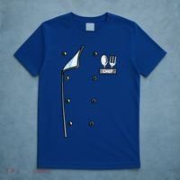 Chef Costume Coat Uniform Cook Jacket T-Shirt thumb 5