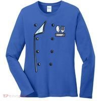 Chef Costume Coat Uniform Cook Jacket Women's Long Sleeve Shirt thumb 0