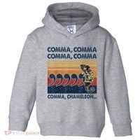 Comma Comma Chameleon Funny Grammar English Teacher Toddler Hoodie thumb 0