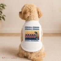 Comma Comma Chameleon Funny Grammar English Teacher Doggie Tank thumb 2