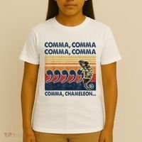 Comma Comma Chameleon Funny Grammar English Teacher T-Shirt thumb 4