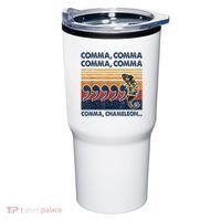 Comma Comma Chameleon Funny Grammar English Teacher Tumbler thumb 0
