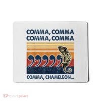 Comma Comma Chameleon Funny Grammar English Teacher Mousepad thumb 0