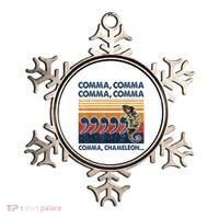 Comma Comma Chameleon Funny Grammar English Teacher Ornament thumb 0