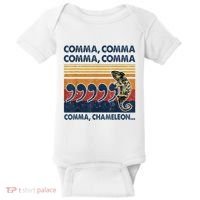 Comma Comma Chameleon Funny Grammar English Teacher Baby Bodysuit thumb 0