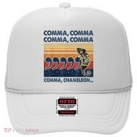 Comma Comma Chameleon Funny Grammar English Teacher Hat thumb 0