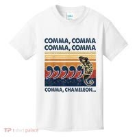 Comma Comma Chameleon Funny Grammar English Teacher Kids T-Shirt thumb 0