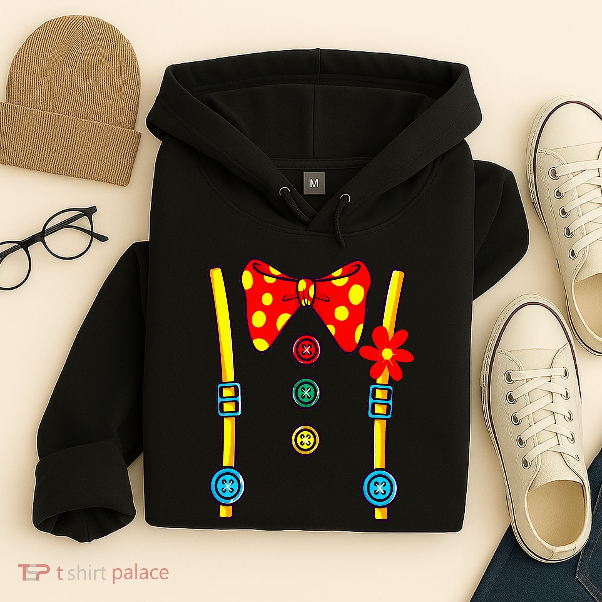 Clown Costume Circus Birthday Party Halloween Hoodie