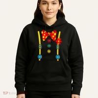 Clown Costume Circus Birthday Party Halloween Hoodie thumb 5