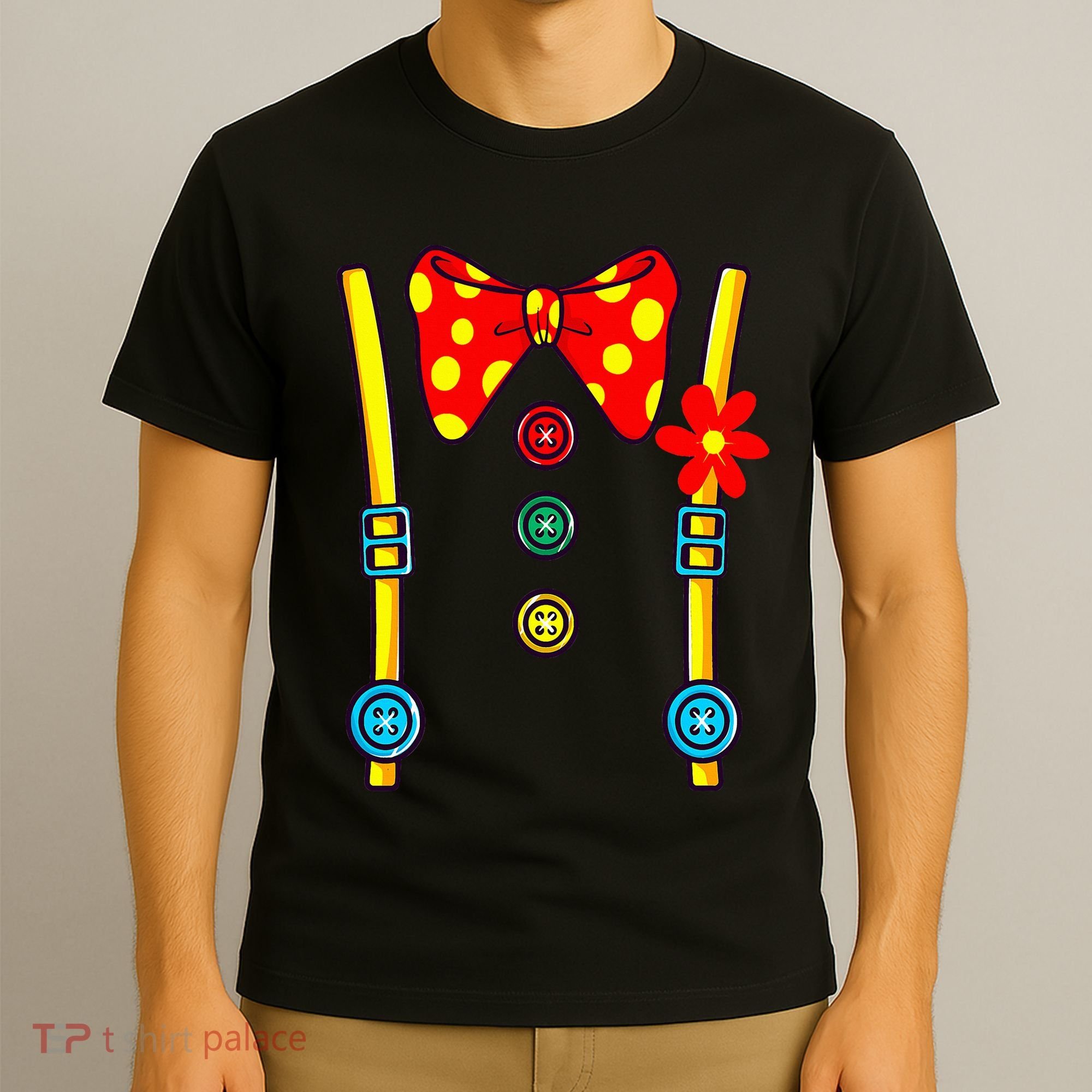 Clown Costume Circus Birthday Party Halloween T-Shirt