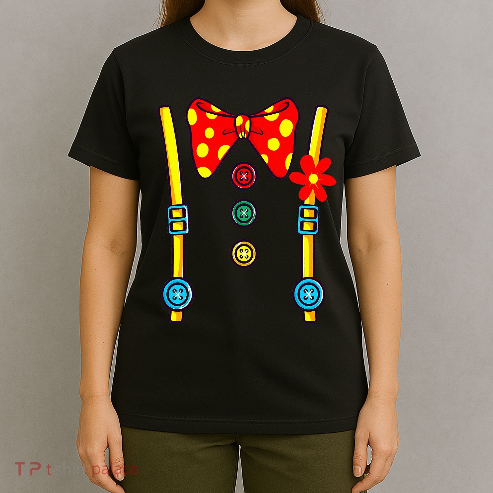Clown Costume Circus Birthday Party Halloween T-Shirt