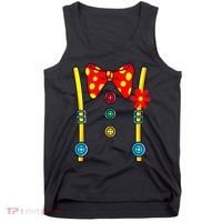 Clown Costume Circus Birthday Party Halloween Tank Top thumb 0