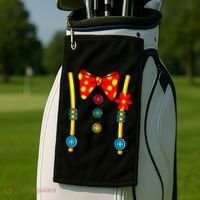 Clown Costume Circus Birthday Party Halloween Golf Towel thumb 2