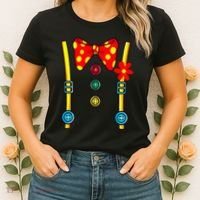 Clown Costume Circus Birthday Party Halloween Women's T-Shirt thumb 2