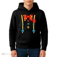 Clown Costume Circus Birthday Party Halloween Kids Hoodie thumb 4