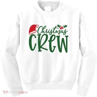 Christmas Crew Kids Sweatshirt