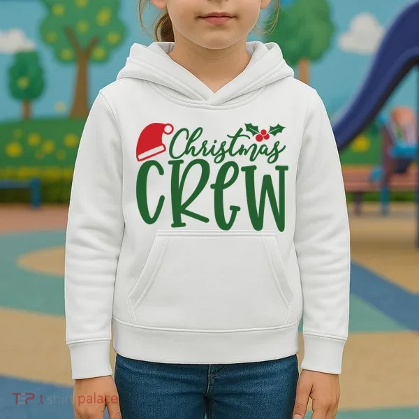 Christmas Crew Kids Hoodie