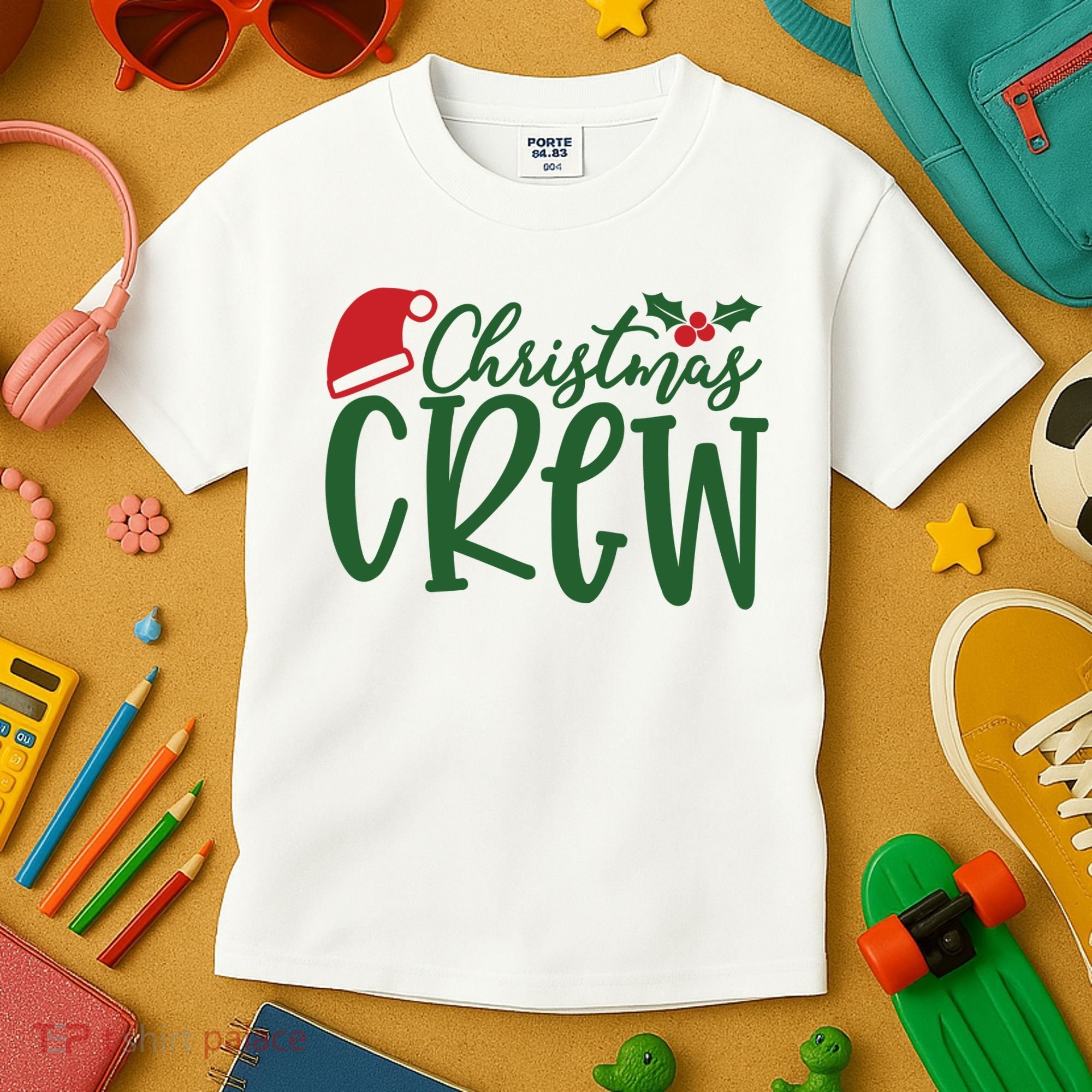 Christmas Crew Kids T-Shirt