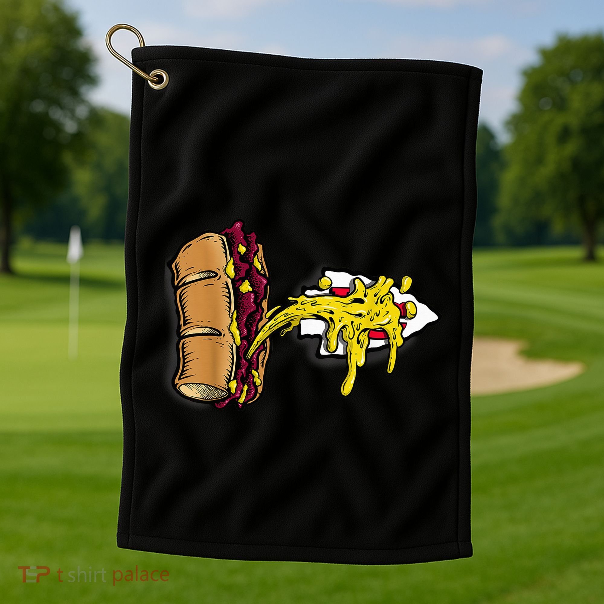 Cheesesteak Conference Champs Golf Towel