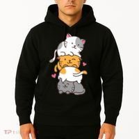Cat Cats Cute Kitty Pile Anime Kawaii Neko Gift TShirt Hoodie thumb 2