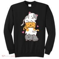 Cat Cats Cute Kitty Pile Anime Kawaii Neko Gift TShirt Sweatshirt thumb 0