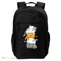 Cat Cats Cute Kitty Pile Anime Kawaii Neko Gift TShirt Backpack thumb 0