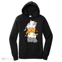 Cat Cats Cute Kitty Pile Anime Kawaii Neko Gift TShirt Women's Hoodie thumb 0