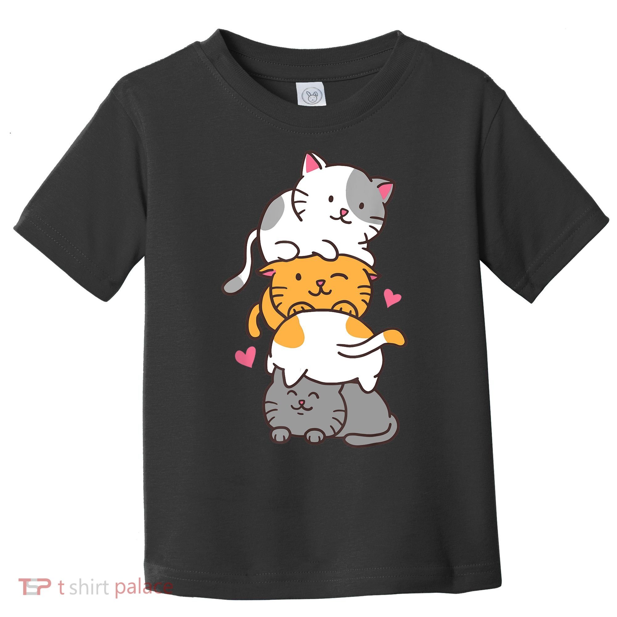 Cat Cats Cute Kitty Pile Anime Kawaii Neko Gift TShirt Toddler T-Shirt