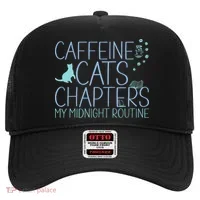 Caffeine Cats  Chapters My Midnight Routine Night Cat Owl Hat thumb 0