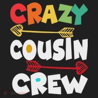 Crazy Cousin Crew Funny Matching Family Ns Women's Sweatshirt thumb 2