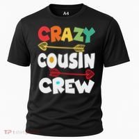 Crazy Cousin Crew Funny Matching Family Ns Cooling Performance Crew T-Shirt thumb 0