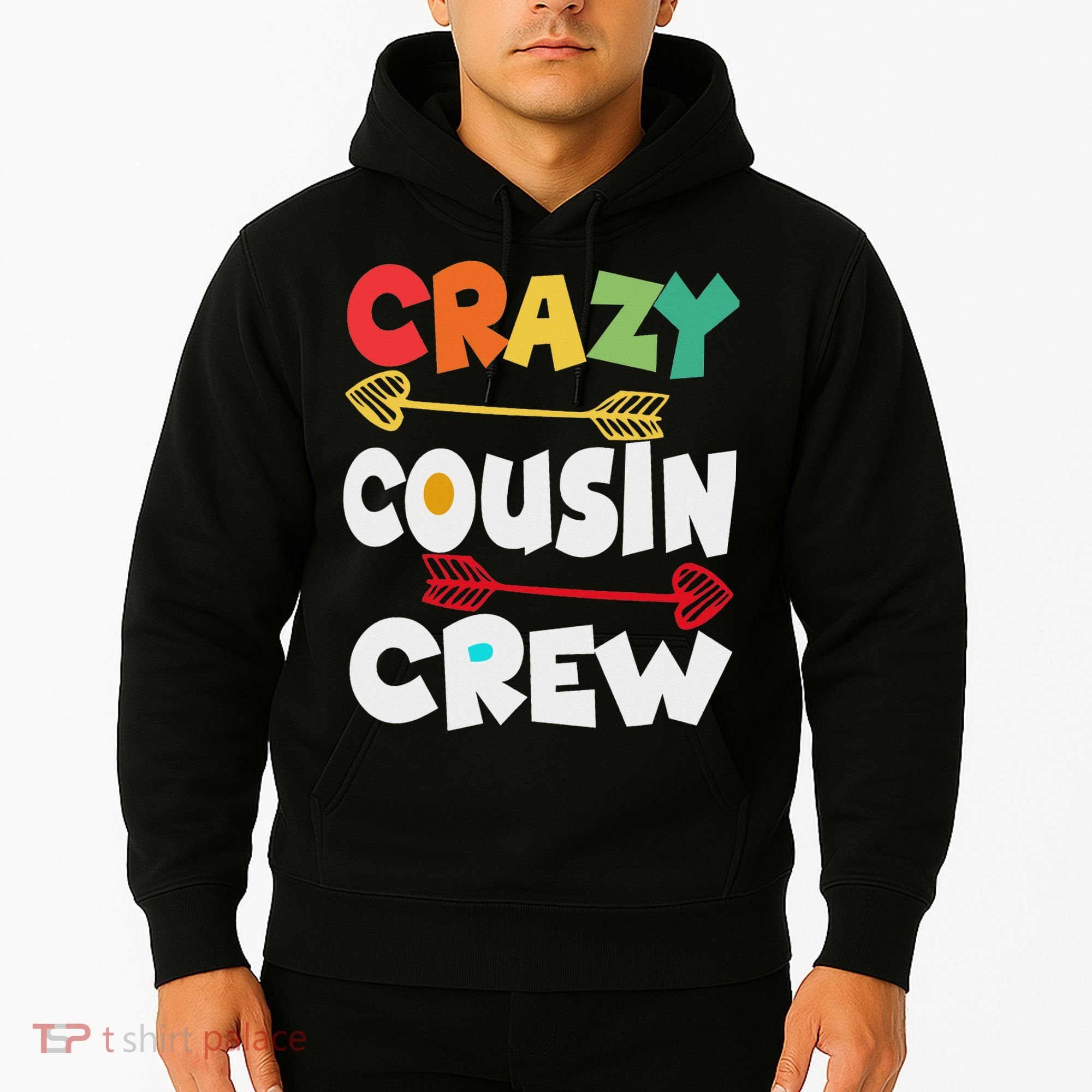 Crazy Cousin Crew Funny Matching Family Ns Hoodie