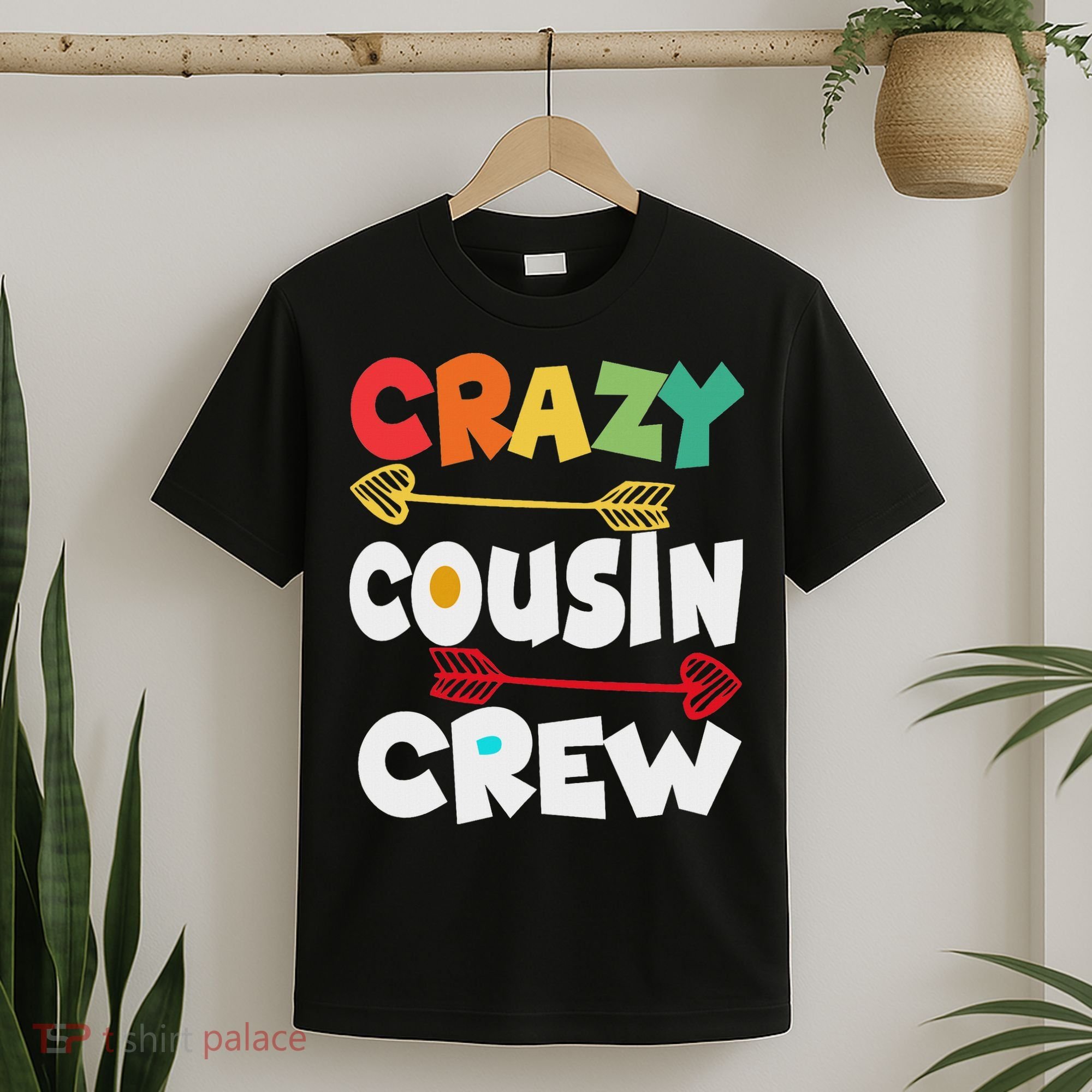 Crazy Cousin Crew Funny Matching Family Ns T-Shirt