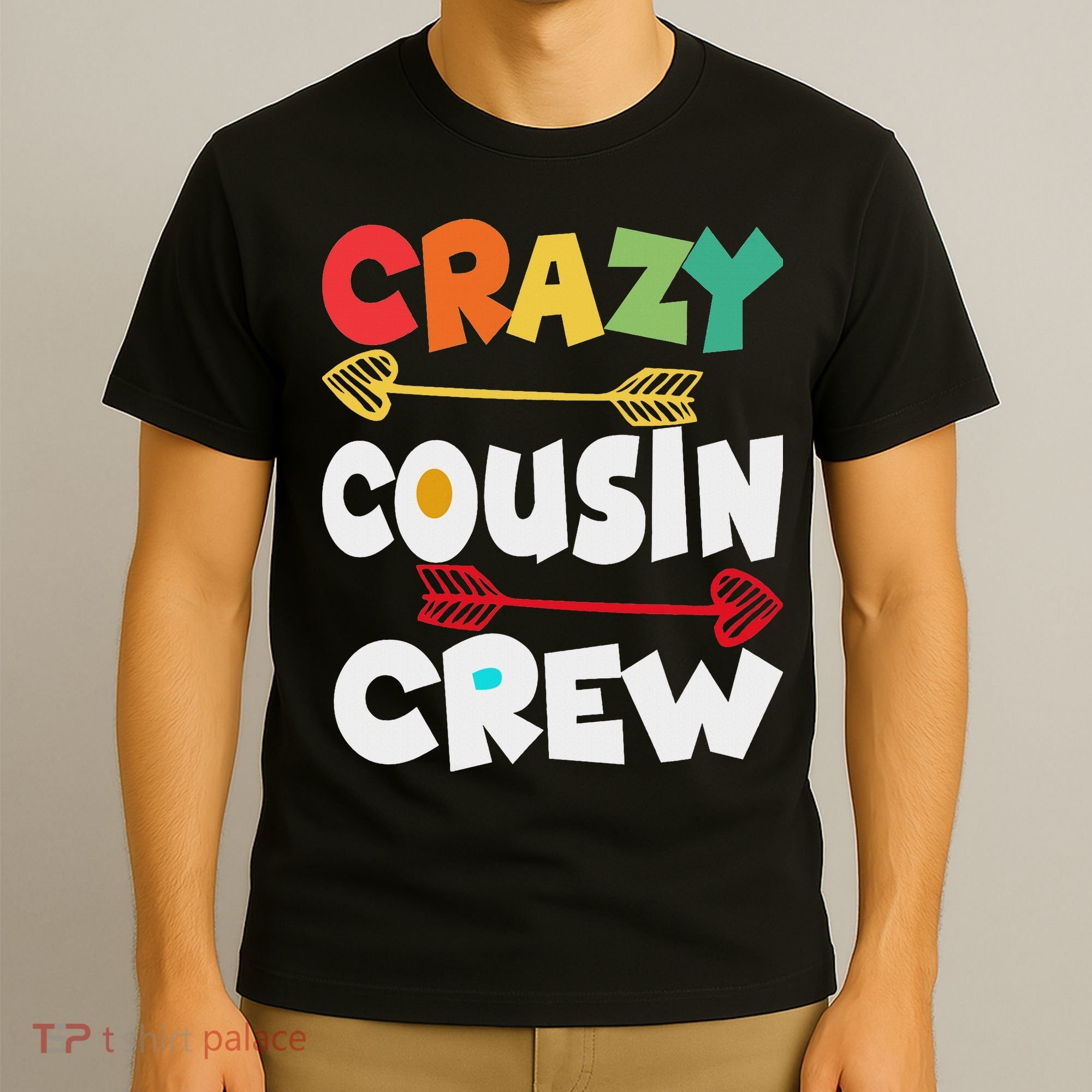 Crazy Cousin Crew Funny Matching Family Ns T-Shirt