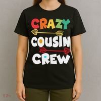 Crazy Cousin Crew Funny Matching Family Ns T-Shirt thumb 4