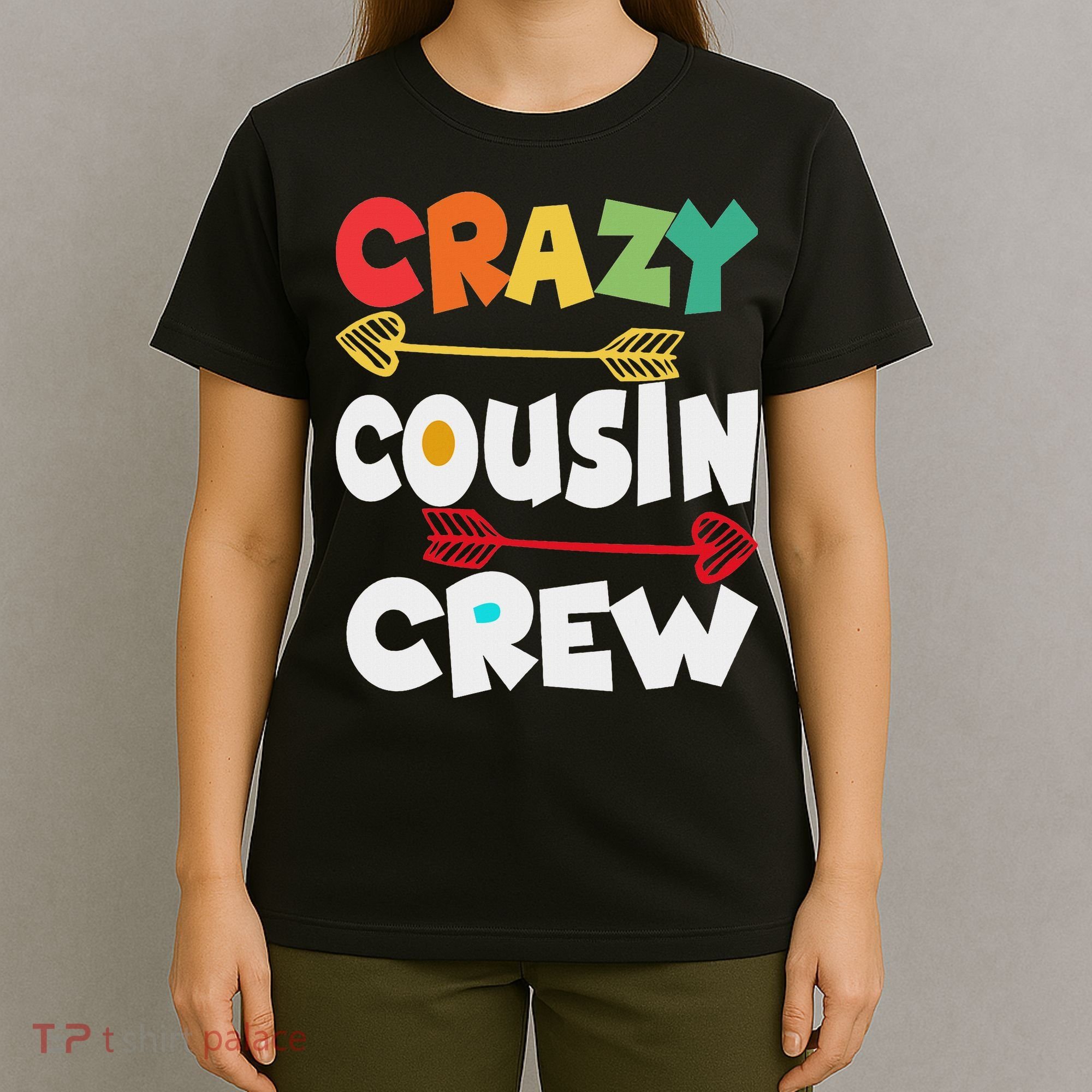 Crazy Cousin Crew Funny Matching Family Ns T-Shirt