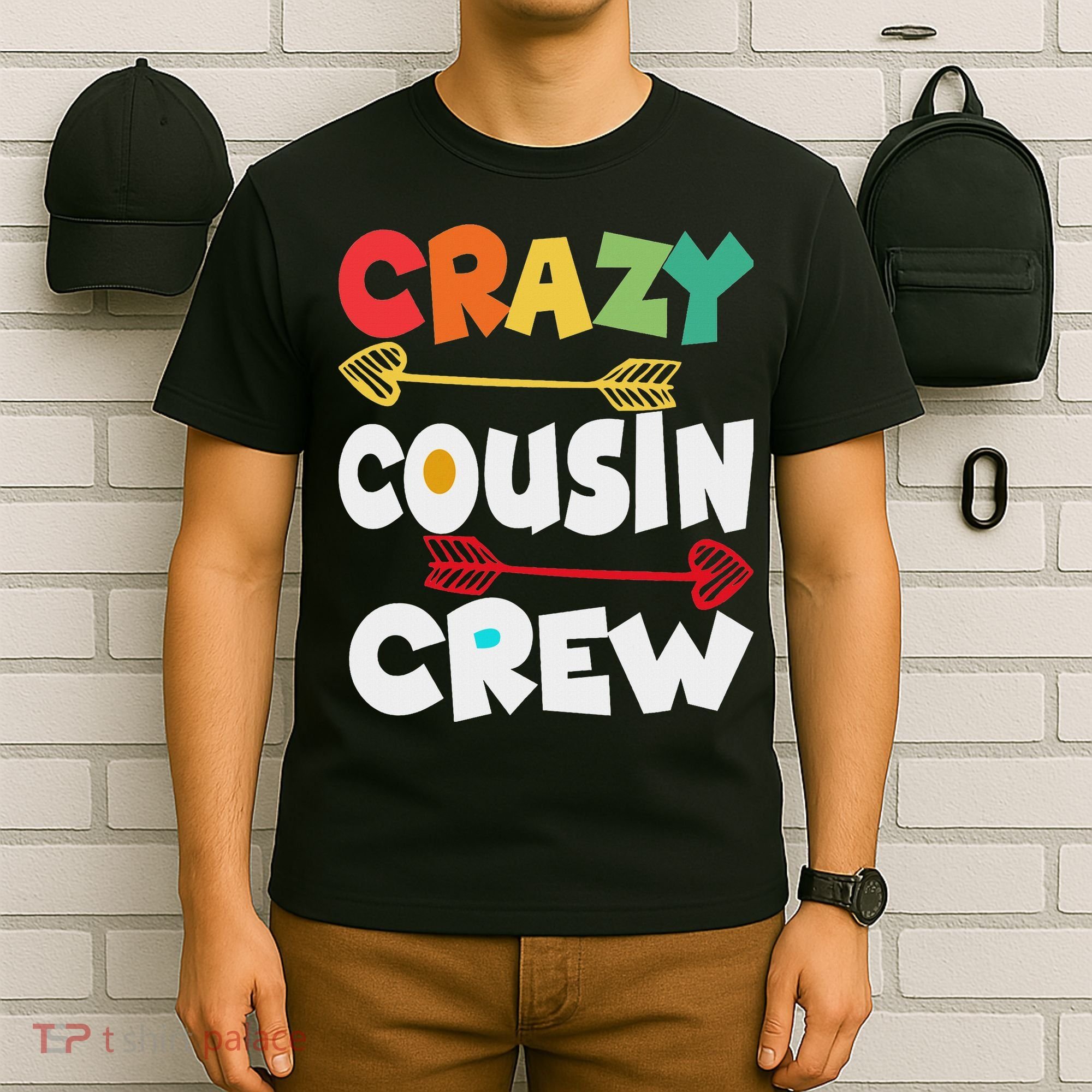Crazy Cousin Crew Funny Matching Family Ns T-Shirt
