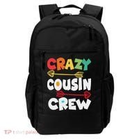 Crazy Cousin Crew Funny Matching Family Ns Backpack thumb 0
