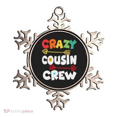 Crazy Cousin Crew Funny Matching Family Ns Ornament