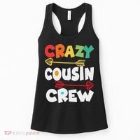 Crazy Cousin Crew Funny Matching Family Ns Women's Tank Top thumb 0