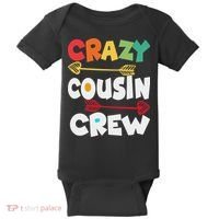 Crazy Cousin Crew Funny Matching Family Ns Baby Bodysuit thumb 0