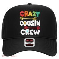 Crazy Cousin Crew Funny Matching Family Ns Hat thumb 0